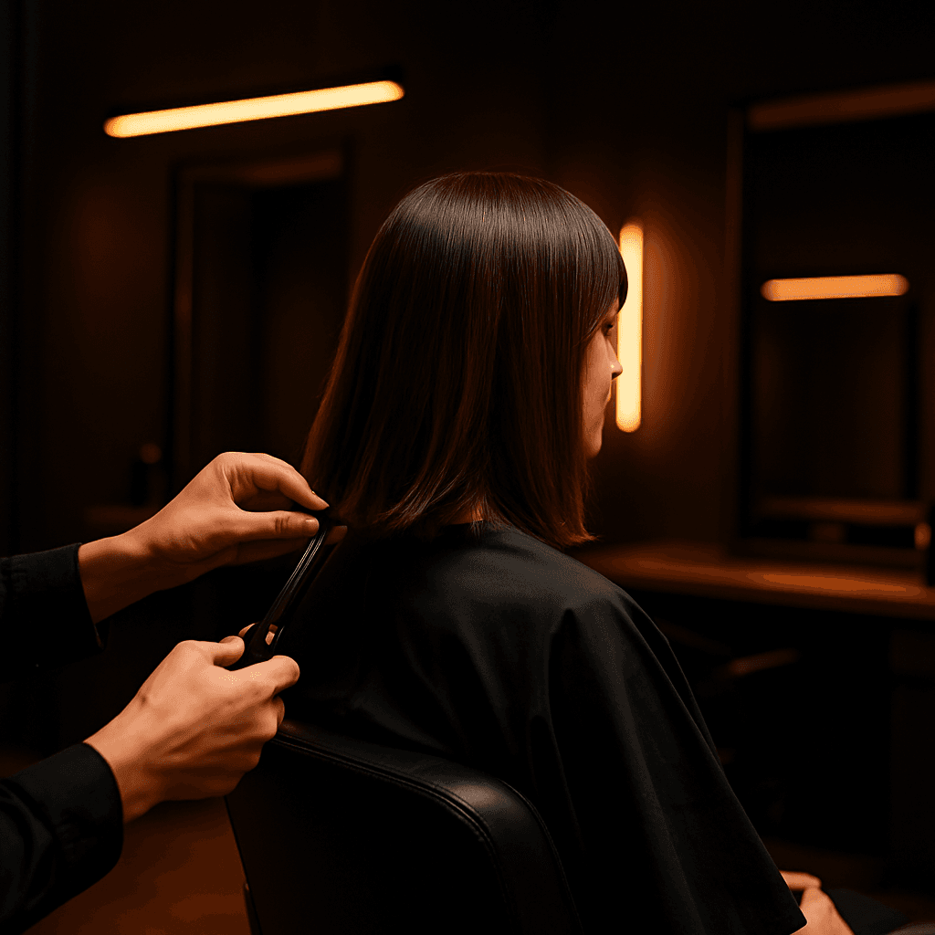 Refined barbershop and beauty studio